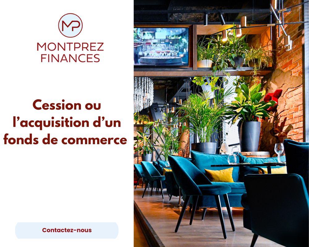prêt cession de fonds de commerce