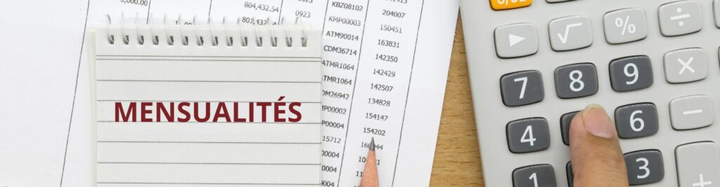 De quoi est constituée votre échéance de prêt immobilier ?